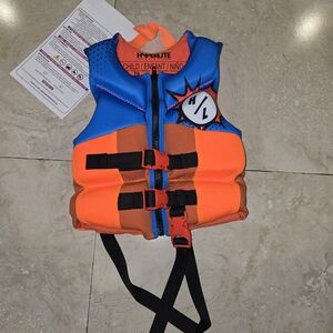 Hyperlite Life Vest Child/Infant 33-55 LBS NWT - Brand New Never Used Ships Fast